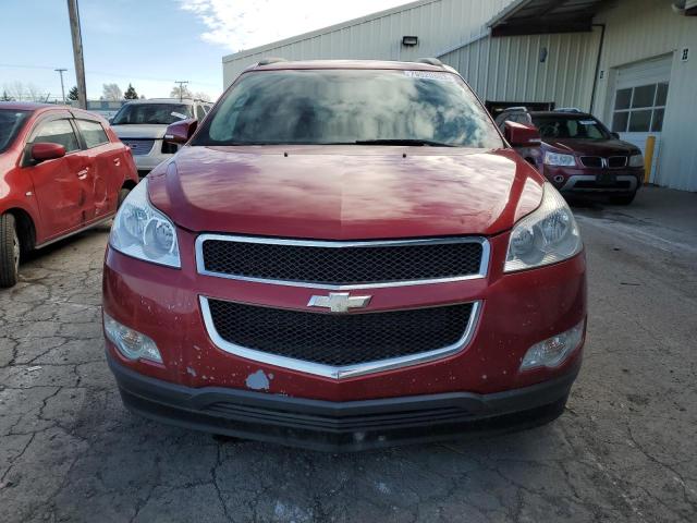 1GNKVJEDXCJ202670 - 2012 CHEVROLET TRAVERSE LT RED photo 5