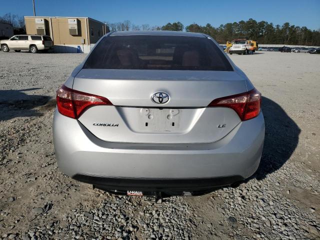 5YFBURHE6KP929314 - 2019 TOYOTA COROLLA L SILVER photo 6