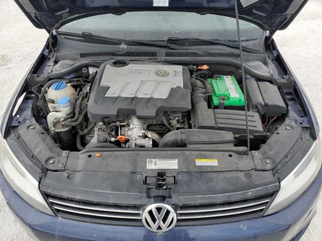 3VWLL7AJ4DM416279 - 2013 VOLKSWAGEN JETTA TDI BLUE photo 11