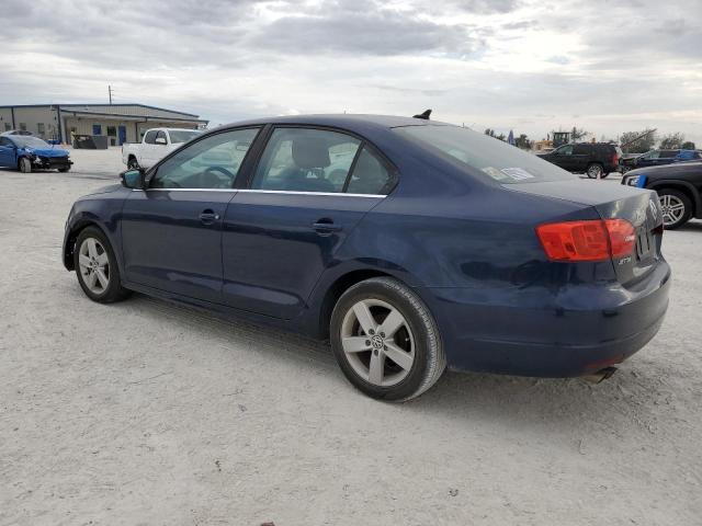 3VWLL7AJ4DM416279 - 2013 VOLKSWAGEN JETTA TDI BLUE photo 2