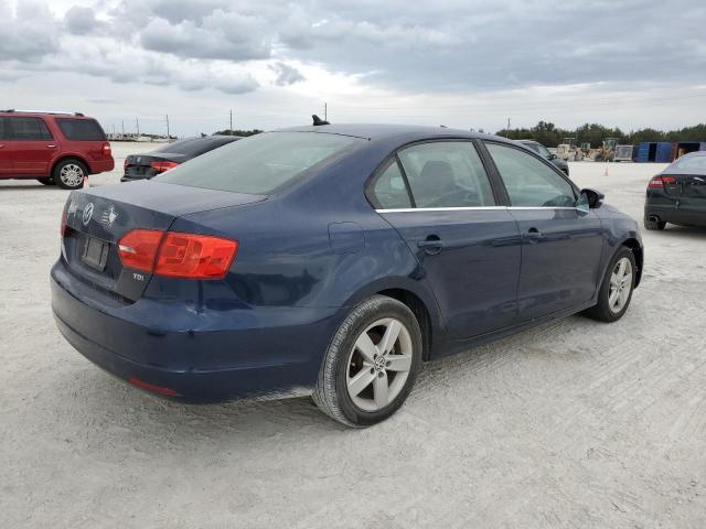 3VWLL7AJ4DM416279 - 2013 VOLKSWAGEN JETTA TDI BLUE photo 3