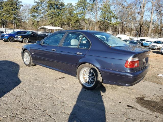 WBADT63432CH89840 - 2002 BMW 530 I AUTOMATIC BLUE photo 2