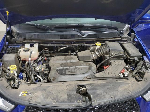 2C4RC1BG3MR540243 - 2021 CHRYSLER PACIFICA TOURING L BLUE photo 12