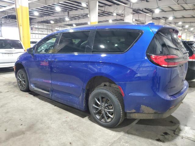 2C4RC1BG3MR540243 - 2021 CHRYSLER PACIFICA TOURING L BLUE photo 2