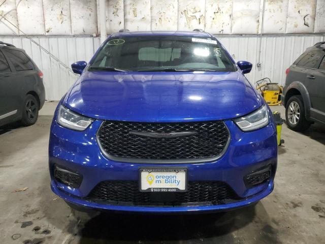 2C4RC1BG3MR540243 - 2021 CHRYSLER PACIFICA TOURING L BLUE photo 5