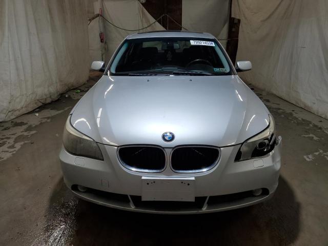 WBANA53555B168166 - 2005 BMW 525 I SILVER photo 5