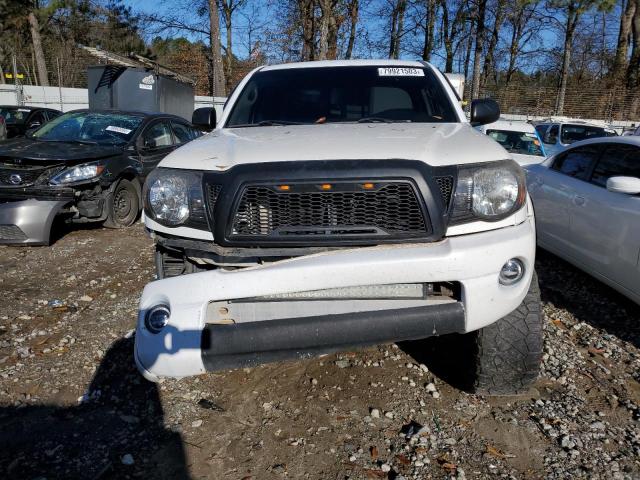 5TETU62N56Z219381 - 2006 TOYOTA TACOMA PRERUNNER ACCESS CAB WHITE photo 5