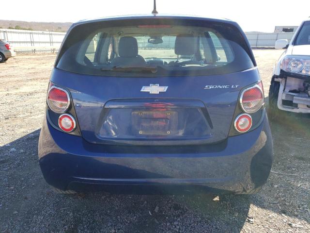 1G1JC6SH1D4234656 - 2013 CHEVROLET SONIC LT BLUE photo 6