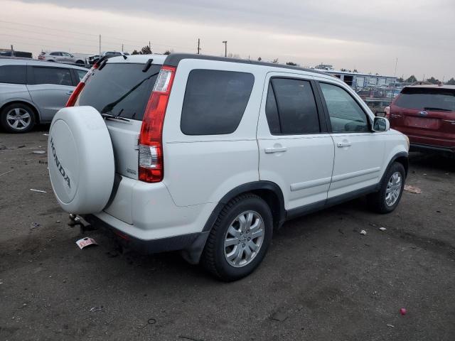 SHSRD78925U301555 - 2005 HONDA CR-V SE WHITE photo 3