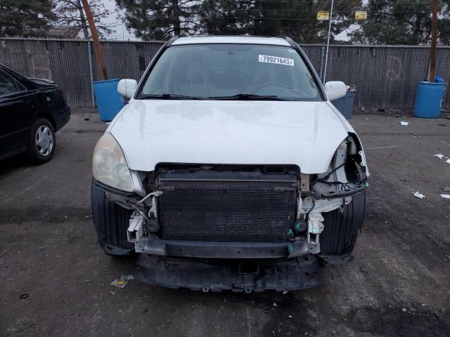 SHSRD78925U301555 - 2005 HONDA CR-V SE WHITE photo 5