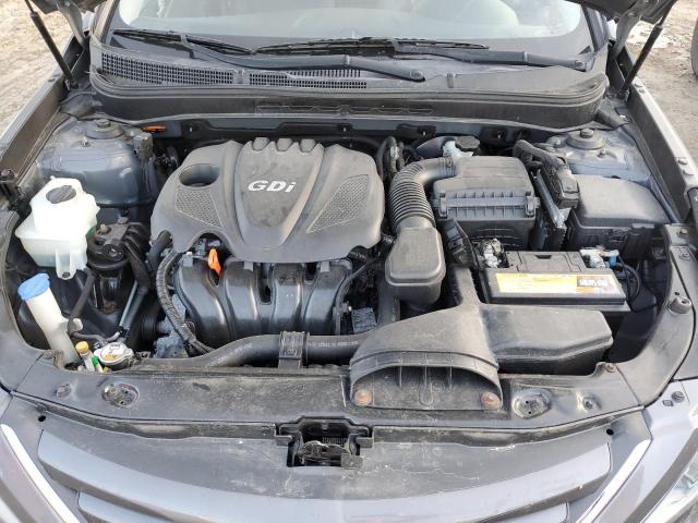 5NPEB4AC8EH878110 - 2014 HYUNDAI SONATA GLS GRAY photo 11