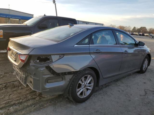 5NPEB4AC8EH878110 - 2014 HYUNDAI SONATA GLS GRAY photo 3