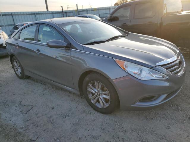 5NPEB4AC8EH878110 - 2014 HYUNDAI SONATA GLS GRAY photo 4