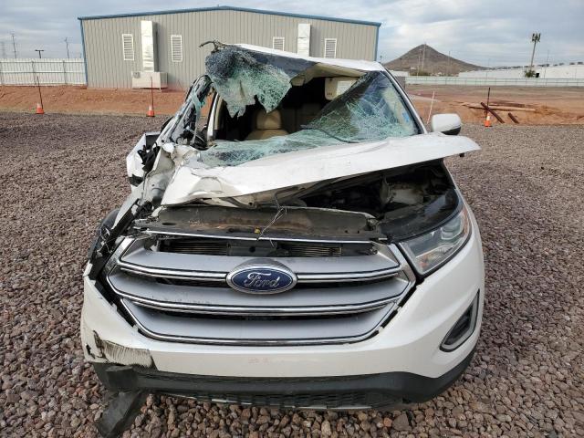 2FMPK4J90JBC60956 - 2018 FORD EDGE SEL WHITE photo 5