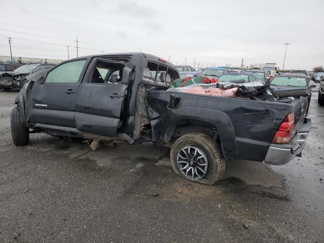 5TEMU52N26Z189559 - 2006 TOYOTA TACOMA DOUBLE CAB LONG BED BLACK photo 2