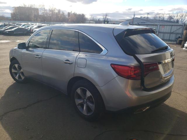 5FRYD4H23GB046050 - 2016 ACURA MDX GRAY photo 2