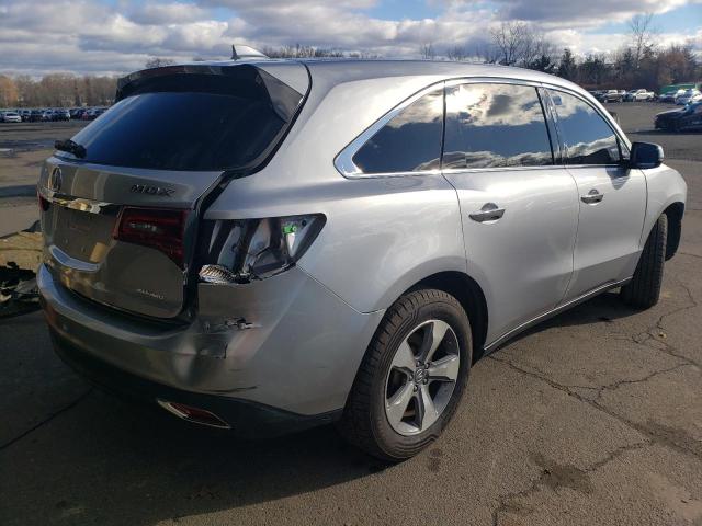 5FRYD4H23GB046050 - 2016 ACURA MDX GRAY photo 3