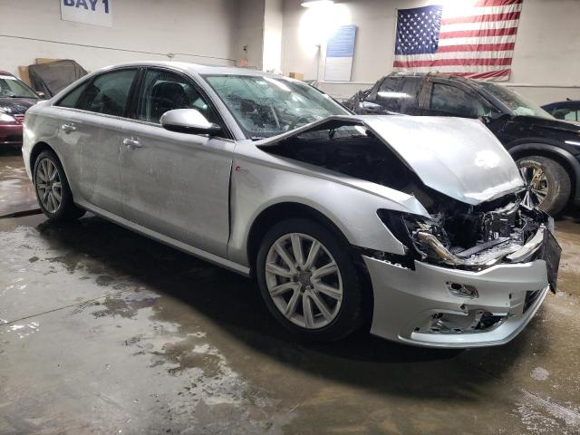 WAUHGAFC3FN022802 - 2015 AUDI A6 PRESTIGE ვერცხლისფერი ფოტო 4