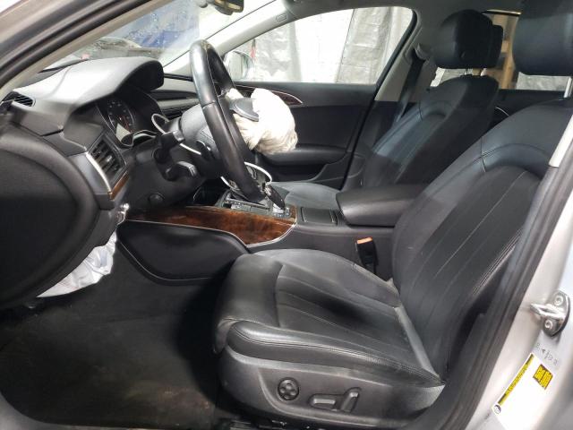 WAUHGAFC3FN022802 - 2015 AUDI A6 PRESTIGE ვერცხლისფერი ფოტო 7