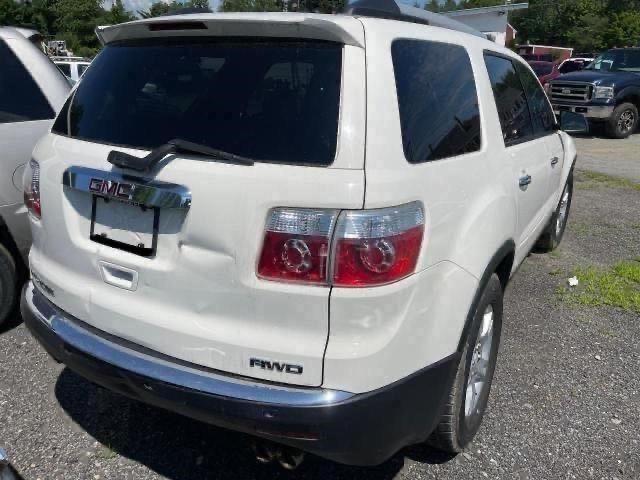 1GKLVLEDXAJ181538 - 2010 GMC ACADIA SLE WHITE photo 4