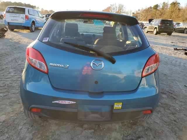 JM1DE1LYXC0136179 - 2012 MAZDA MAZDA2 BLUE photo 6