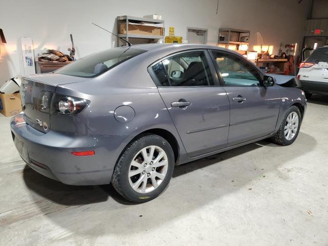 JM1BK32F371669079 - 2007 MAZDA 3 I GRAY photo 3