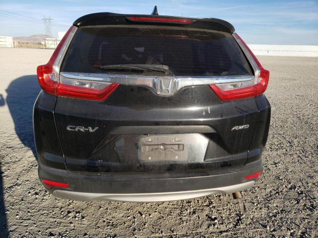 2HKRW6H34KH206435 - 2019 HONDA CR-V LX BLACK photo 6