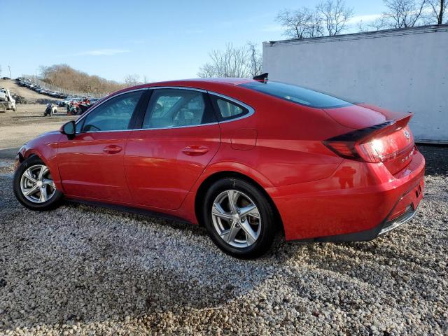 5NPEG4JA9MH105368 - 2021 HYUNDAI SONATA SE RED photo 2