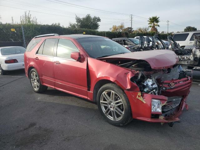 1GYEE437080147478 - 2008 CADILLAC SRX RED photo 4