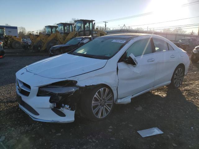 WDDSJ4GB9JN688997 - 2018 MERCEDES-BENZ CLA 250 4MATIC WHITE photo 1