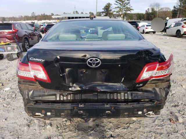 4T1BF3EKXBU176628 - 2011 TOYOTA CAMRY BASE BLACK photo 6