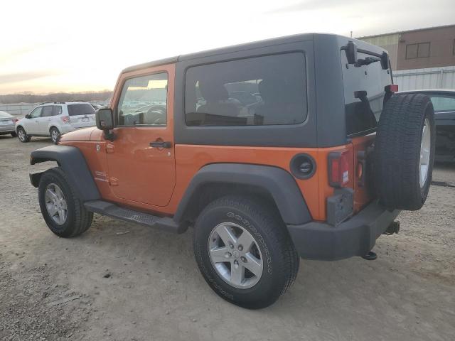 1J4AA2D17BL549433 - 2011 JEEP WRANGLER SPORT ORANGE photo 2