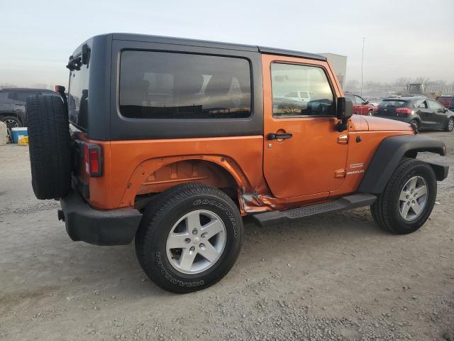 1J4AA2D17BL549433 - 2011 JEEP WRANGLER SPORT ORANGE photo 3