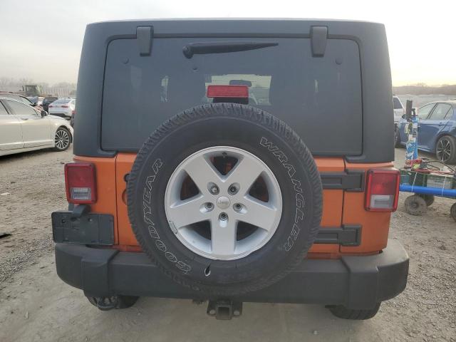 1J4AA2D17BL549433 - 2011 JEEP WRANGLER SPORT ORANGE photo 6