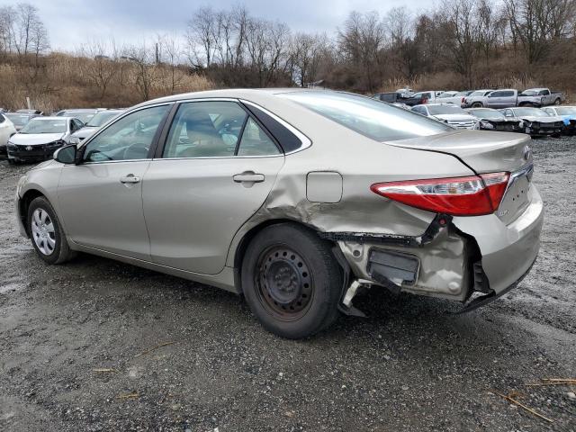 4T4BF1FK0FR464012 - 2015 TOYOTA CAMRY LE GOLD photo 2