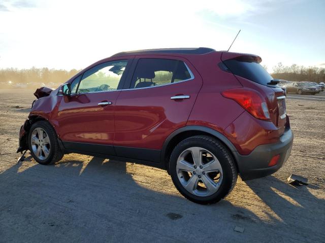 KL4CJASBXGB648338 - 2016 BUICK ENCORE RED photo 2