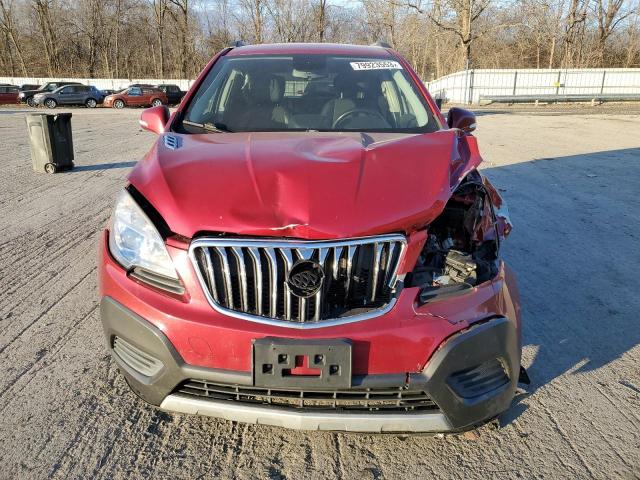 KL4CJASBXGB648338 - 2016 BUICK ENCORE RED photo 5