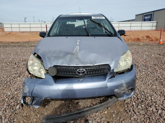2T1KR32E16C554395 - 2006 TOYOTA COROLLA MA XR BLUE photo 5