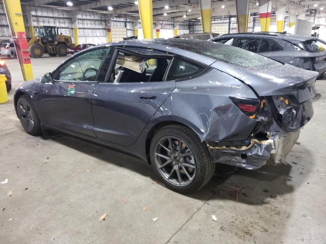 5YJ3E1EAXPF558830 - 2023 TESLA MODEL 3 Серый фото 2