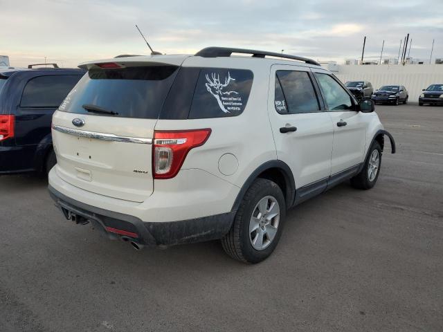 1FMHK8B87CGA73730 - 2012 FORD EXPLORER WHITE photo 3