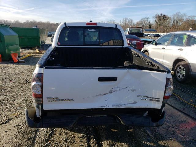 5TFJU4GN4DX029533 - 2013 TOYOTA TACOMA DOUBLE CAB PRERUNNER WHITE photo 6