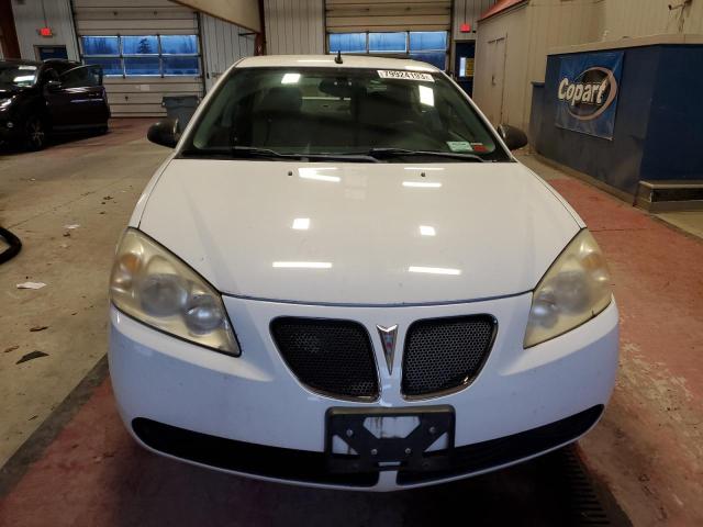 1G2ZG57B894174061 - 2009 PONTIAC G6 WHITE photo 5