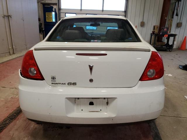 1G2ZG57B894174061 - 2009 PONTIAC G6 WHITE photo 6