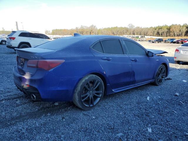 19UUB3F65JA005930 - 2018 ACURA TLX TECH+A BLUE photo 3