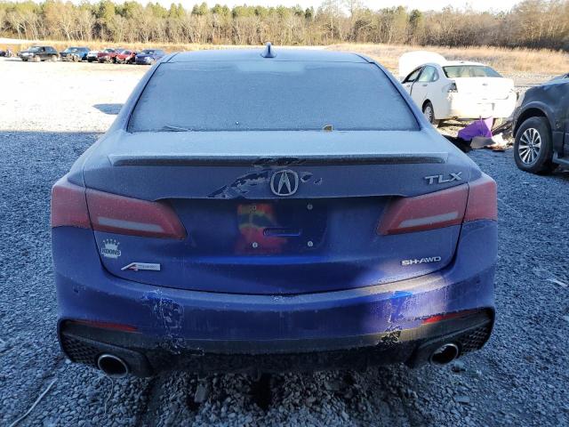 19UUB3F65JA005930 - 2018 ACURA TLX TECH+A BLUE photo 6