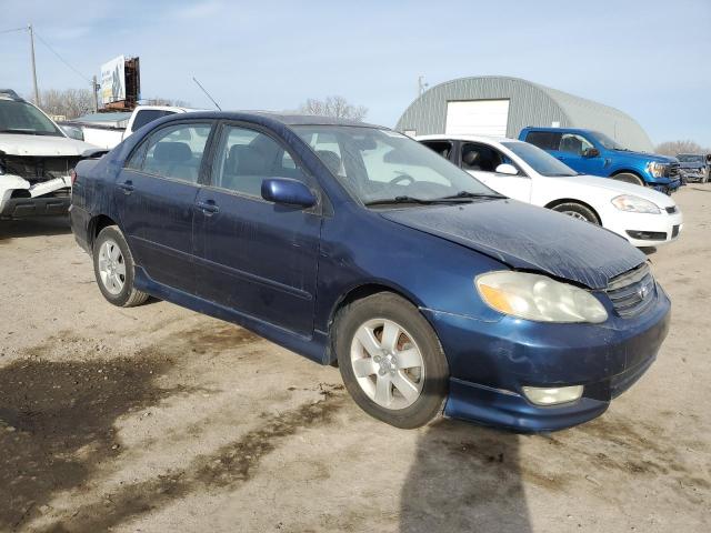 1NXBR32E14Z277436 - 2004 TOYOTA COROLLA CE BLUE photo 4