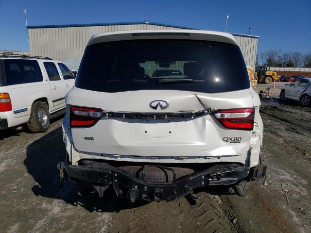 JN8AZ2NE3L9251934 - 2020 INFINITI QX80 LUXE WHITE photo 6