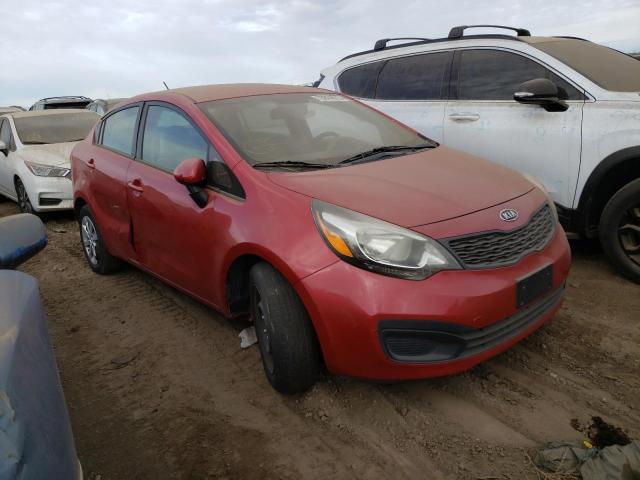 KNADM4A35C6090489 - 2012 KIA RIO LX RED photo 4