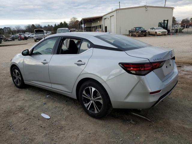 3N1AB8CVXNY315876 - 2022 NISSAN SENTRA SV SILVER photo 2