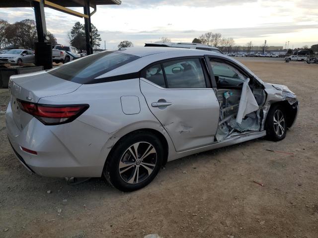 3N1AB8CVXNY315876 - 2022 NISSAN SENTRA SV SILVER photo 3